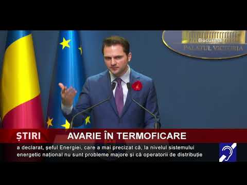 Avarie în termoficare