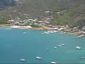 Landing in Tortola, BVI