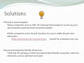 Environmental Issues in Information Systems and Technology - ISQM 370 Extra Credit
