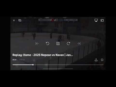 Latreille beats icing, taps it in CCHL goal Navan Grads