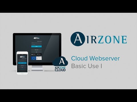 Airzone Cloud Webserver: basic use I