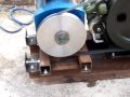 24 hp single cylinder horizontal diesel engine with 10KW generator head. Running with a 13