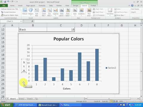 how to decide x and y axis on excel