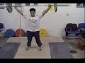 Olympic Weightlifting Technique Vid-(1 of 2)
