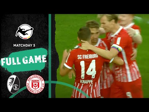 LIVE 🔴 SC Freiburg II vs. Hallescher FC | 3rd Division 2022/23 | Matchday 3