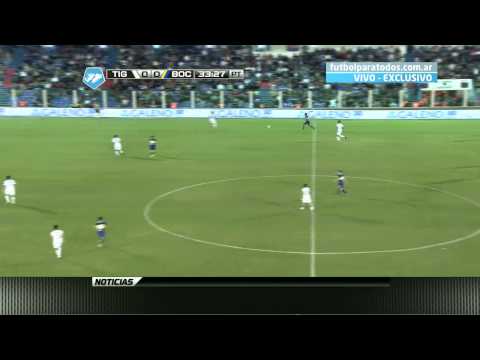 Fútbol en vivo. Tigre - Boca. Fecha 15. Torneo Final 2014. Fútbol Para Todos