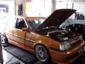 Toyota Corona ST150 with 3S-GE Beams on Dyno.
