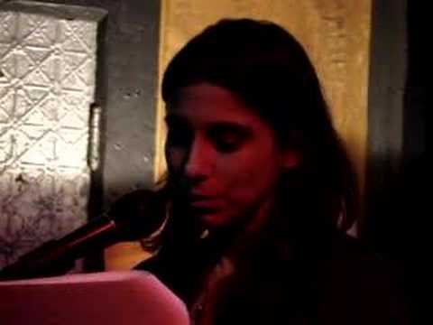 Alana Ruben Free reads at the May 2008 Sunday Salon