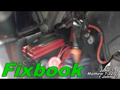 Battery: How to Remove Replace a Battery Chrysler Sebring