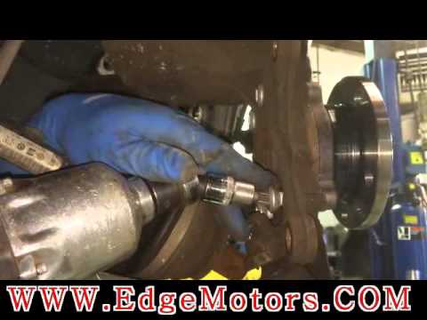 2006-2008 Audi A3 A4 front wheel bearing replacement DIY by Edge Motors