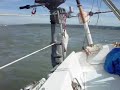 Sailing our Cal 3-29 Everett WA Puget Sound