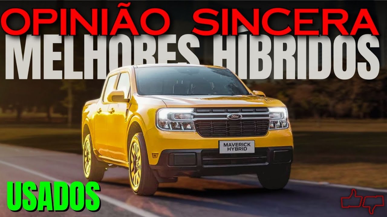 Melhores carros HÍBRIDOS usados! Qual Vale a Pena comprar! Melhor CUSTO BENEFÍCIO, econômico, lista