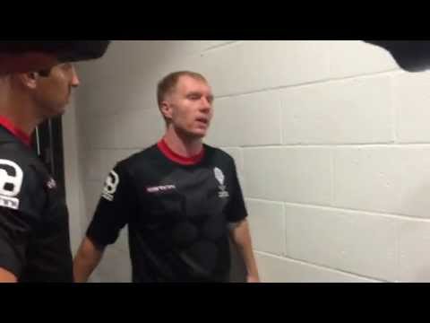 Paul Scholes Ice Bucket Challenge | Class of 92 | FullTimeDEVILS Paul Scholes Ice Bucket Challenge | Class of 92 | FullTimeDEVILS