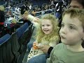 Brayden & Bella at the Gladiators Game
