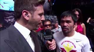 Manny Pacquiao​: I've Been Fighting Bigger Guys