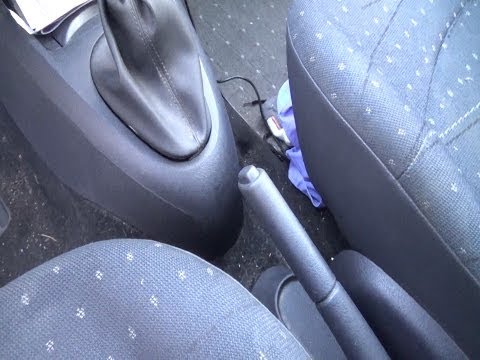 how to adjust the handbrake on a renault clio