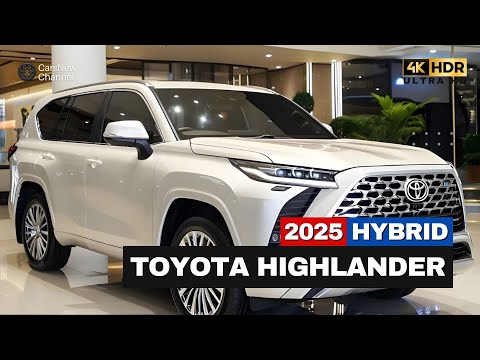2025 toyota highlander hybrid launched efficiency meets versatility