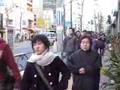 people in Tokyo, Waseda3 The day of entrance exam