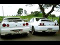 Nissan Skyline R33 vs R34 Panam�