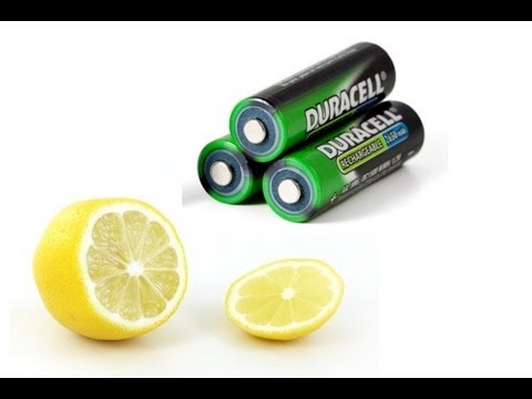 how to make a lemon battery