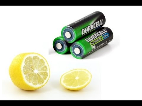 how to make a battery with a lemon