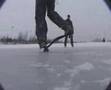 blizice.ca - Amazing ice snakeboard tricks