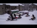 Snowmobiling Marblewood - Jan 28 2011