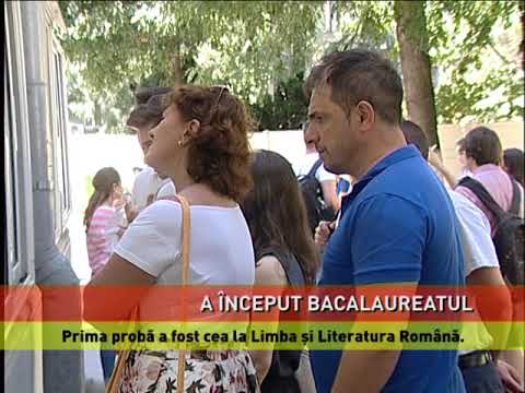 A început bacalaureatul