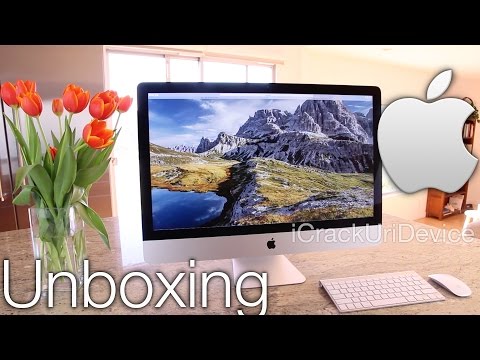 New iMac Retina 5K Display - Unboxing Late 2014: 27 Inch and Review