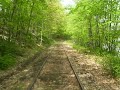 Motor Car Trip on the Catskill Mountain Railroad from MP 21.85, past MP 22, ending at Cold Brook Station, MP 22.16.http://www.catskillmtrailroad.com