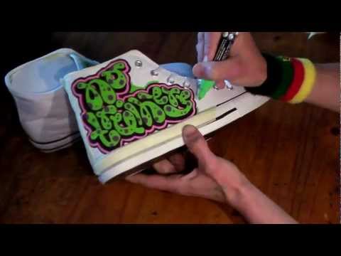 how to draw sneakers