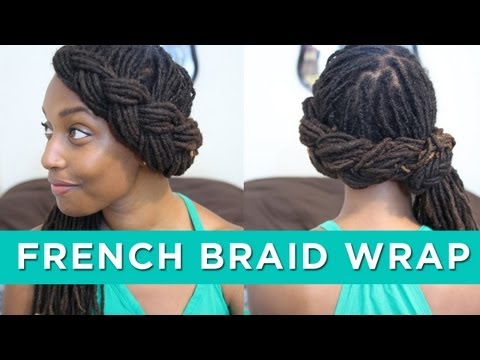 Best of the Web: French Braid Wrap with Locs Tutorial - Watch this video to see how Francesca wraps her long locs into a french braid and side ponytail.Channel: YouTube's Chescalocs meborder=