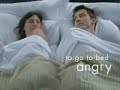 go to bed angry
