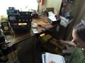 CW 20m W6LFB (Texas) de W1JSB straight key