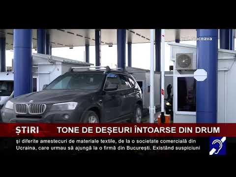 Tone de deșeuri întoarse din drum