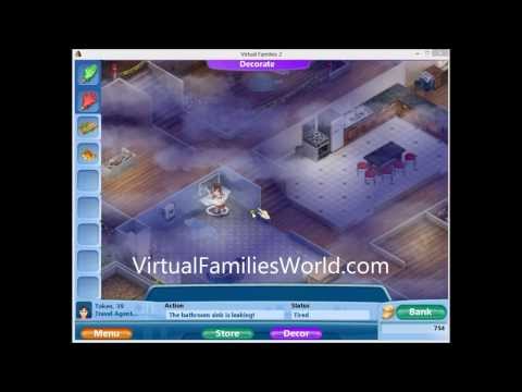 how to unclog on virtual families 2