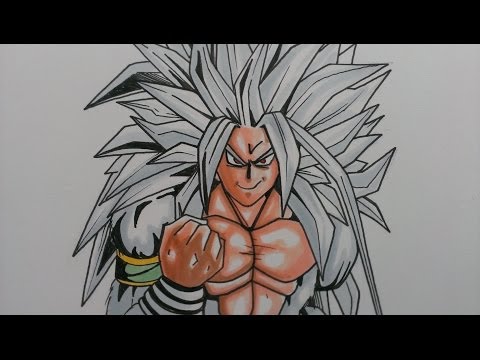 how to draw dragon ball z hair step by step