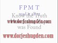 How was Lama Zopa found? Who made him a Rinpoche? Who enthroned him? Read it all at www.dorjeshugden.com