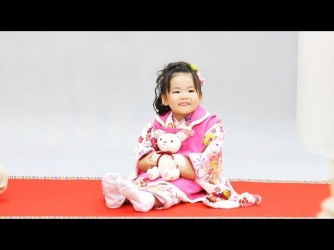 Rino - 2012年9月27日/Y:0歳11ヶ月/R:3歳3ヶ月 Rino became 3 years old this year. She has prayer of Shichigosan in November. She photographed it in a kimono a little early in a...