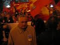 Tensión en la manifestación del 3-F Tensión en la manifestación del 3-F