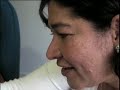 Esposa del Coronel Mendieta enseña prueba de supervivencia