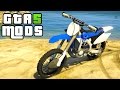 Yamaha YZ 250 v0.1 для GTA 5 видео 3