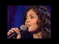 katie melua performing 'call of the search' on parkinson itv show february 21 2004.

lyrics :
i won't spend my life
waiting for an angel to descend
searching for a rainbow with an end
now that i've found you i'll call off the search
and i won't spend my life
gazing at the stars up in the sky
wondering if love will pass me by
now that i've found you i'll call off the search

out on my own
i would never have known this world
that i see today
and i've got a feeling
it won't fade away

and i won't end my days
wishing that love would come along
because you are in my life where you belong
now that i've found you i'll call off the search
interlude
now that i've found you i'll call off the search [x2]