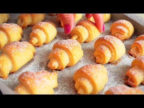ЛАКОМСТВО ИЗ ТВОРОГА | РОГАЛИКИ | Супер быстрый и простой рецепт для НОВИЧКОВ!