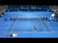Francesca Schiavone v Kaia Kanepi Highlights Women's Singles Semi Final: Brisbane International 2012