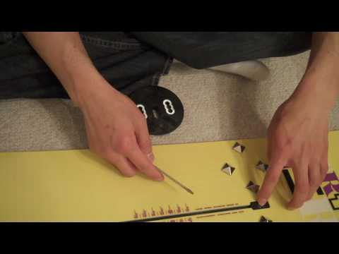 how to attach burton freestyle bindings