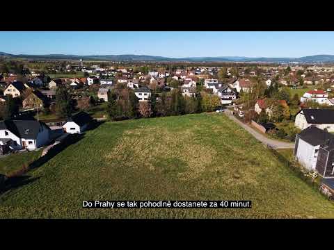 Video Stavební pozemek 858 m² – Doubrava, Žďár u Mnichova Hradiště | sítě + D10