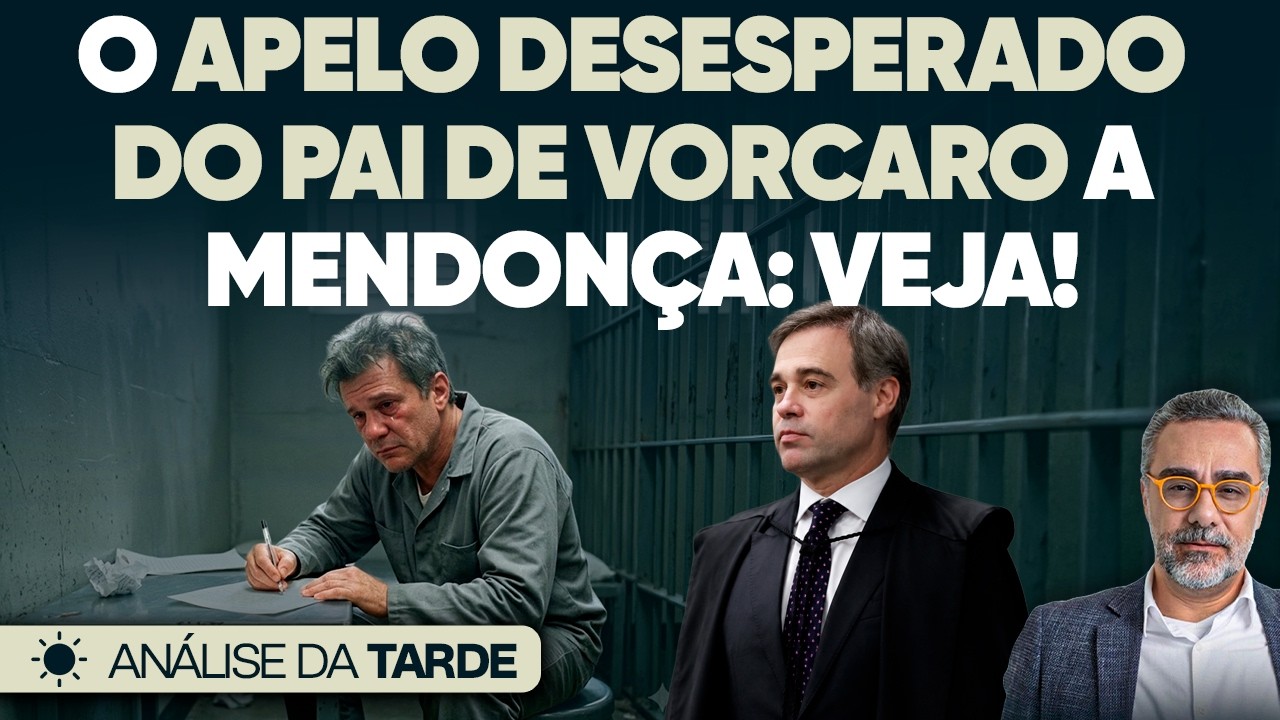 🚨 Pai de Vorcaro Manda Carta Desesperada a Mendonça: Veja!