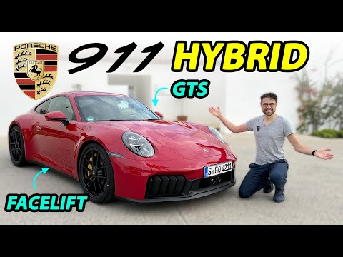 We're driving the first-ever Porsche 911 GTS Hybrid and it's crazy!
