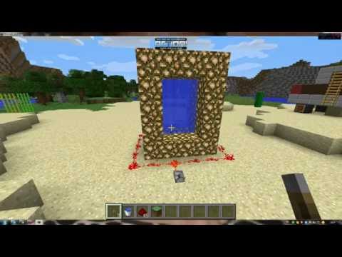 Как minecraft сделать портал в рай без модов